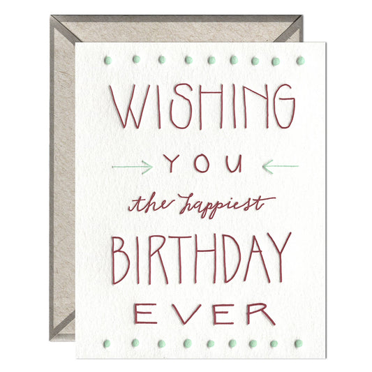 INK MEETS PAPER - Happiest Birthday Ever