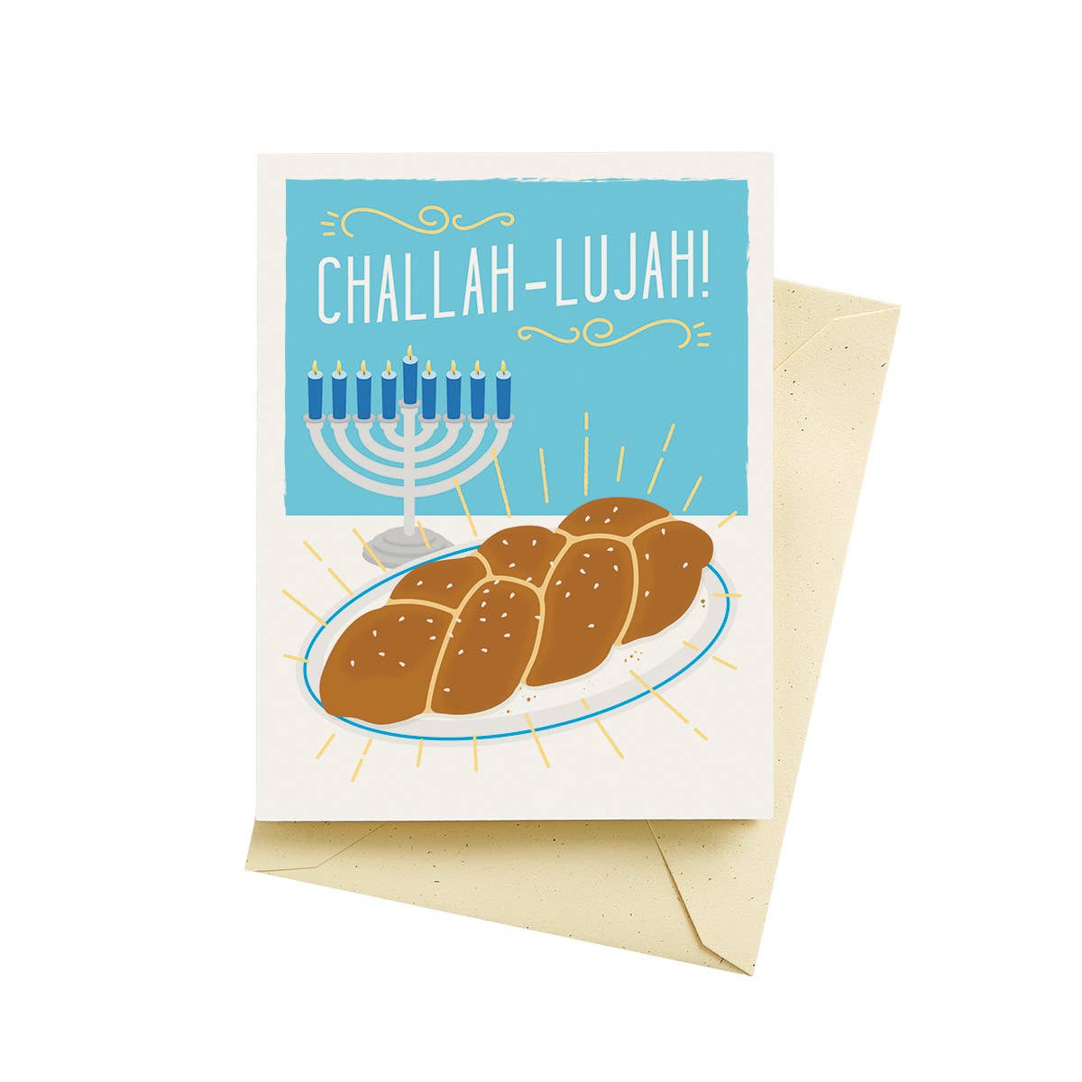 Seltzer Goods - Challahlujah Holiday Cards