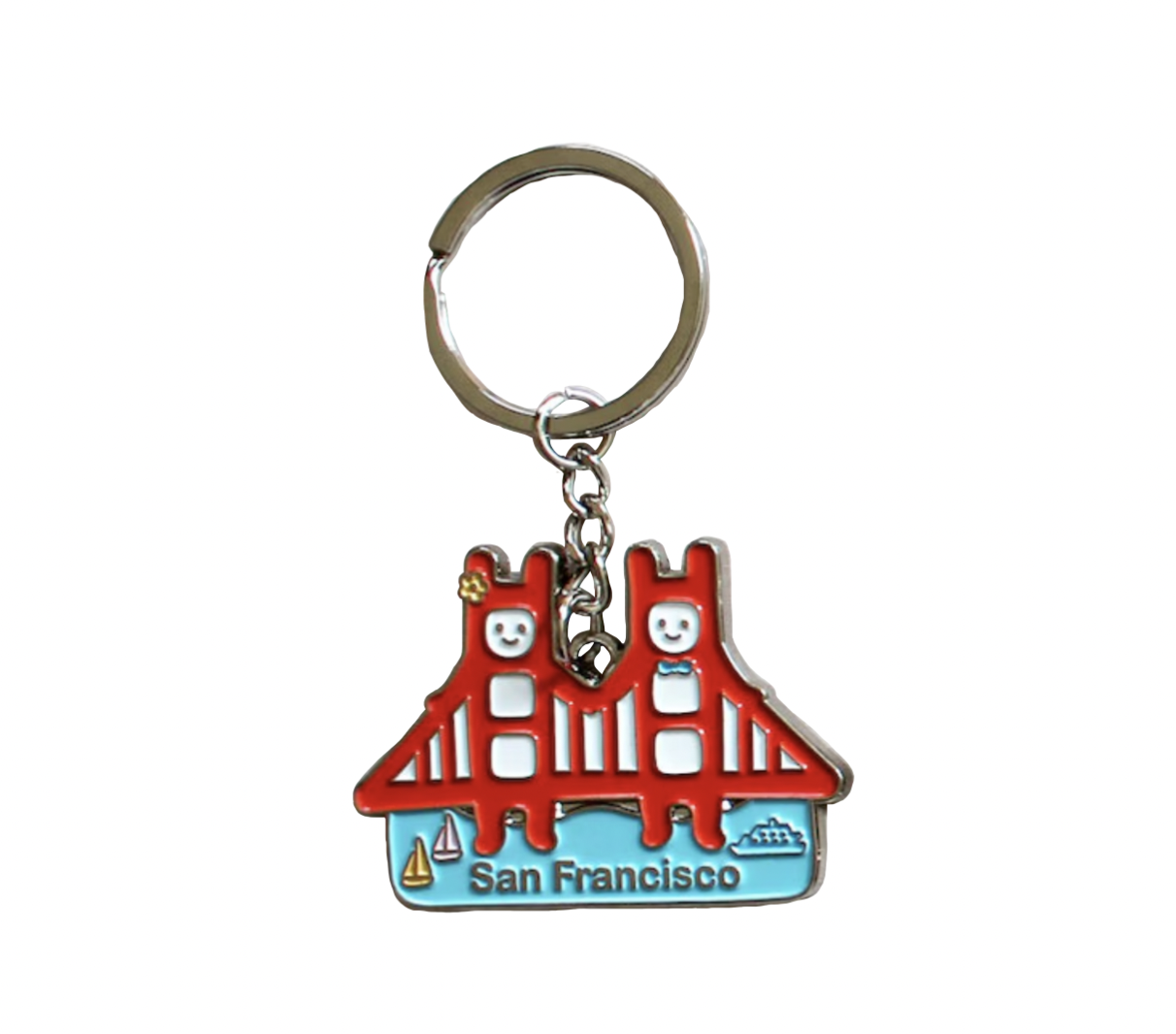 Tomoko M - San Francisco Landmarks Keychains: 1. Golden Gate Twins