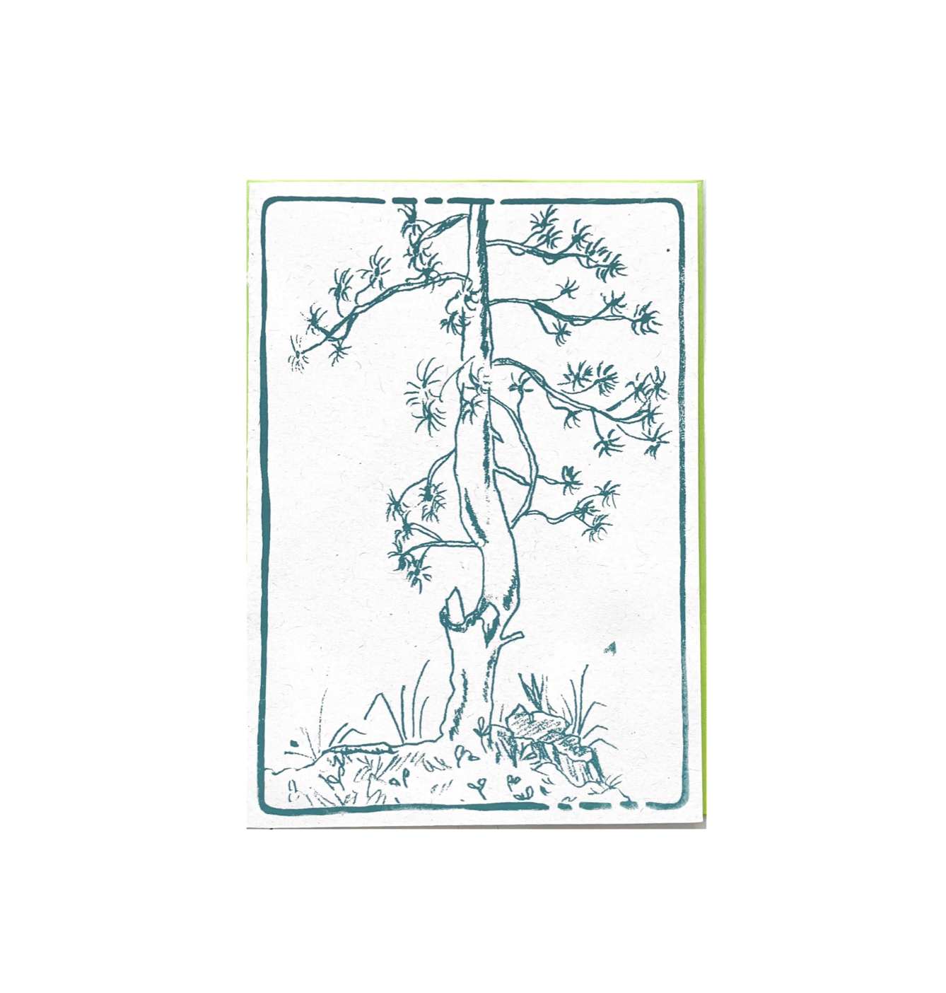 Anne Breedlove - Pine Tree Card - A7