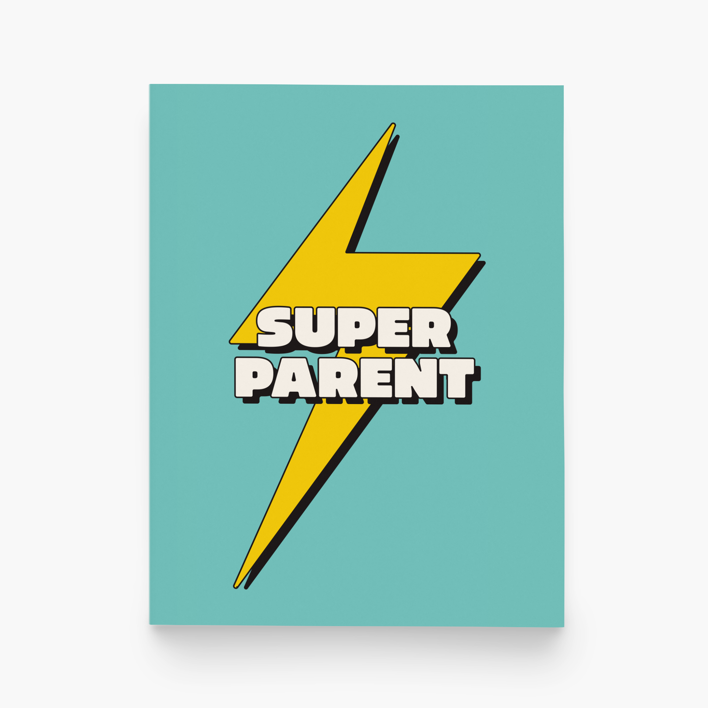 paper&stuff - Super Parent Greeting Card