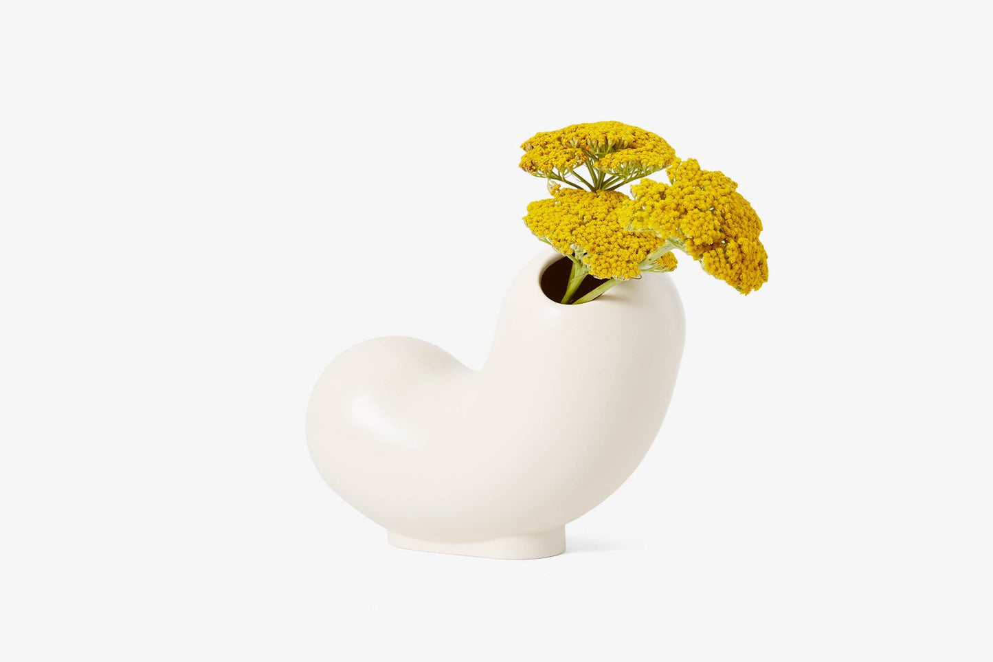 Areaware - Kirby Vase - Curly (white)