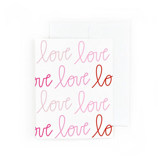 Pretty Peacock Paperie - Ombe love