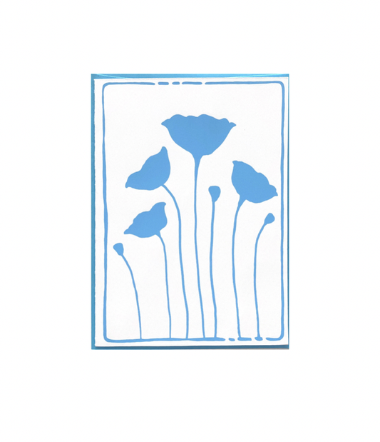Anne Breedlove - Coquelicot Card  - A6