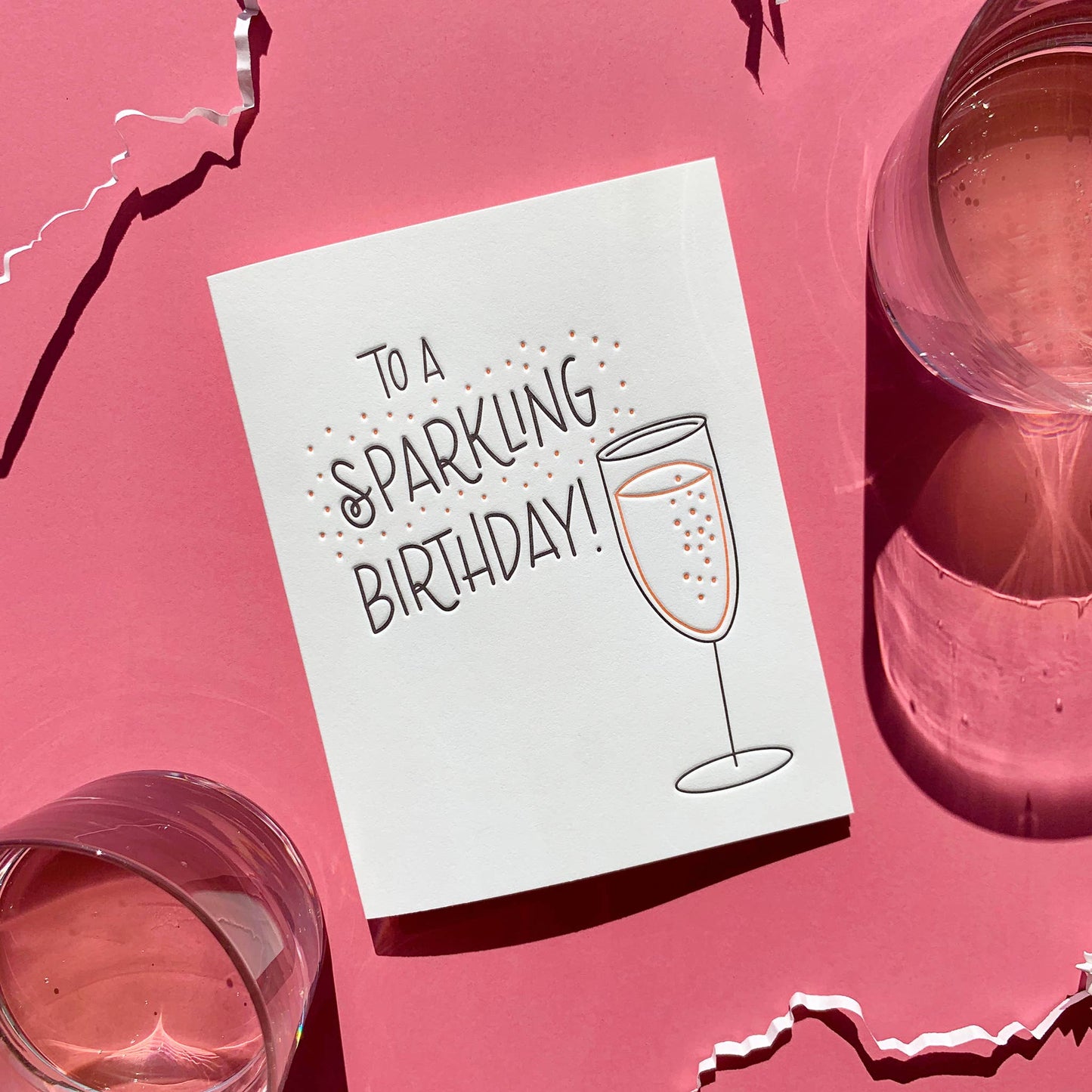 INK MEETS PAPER - Sparkling Birthday - Birthday card