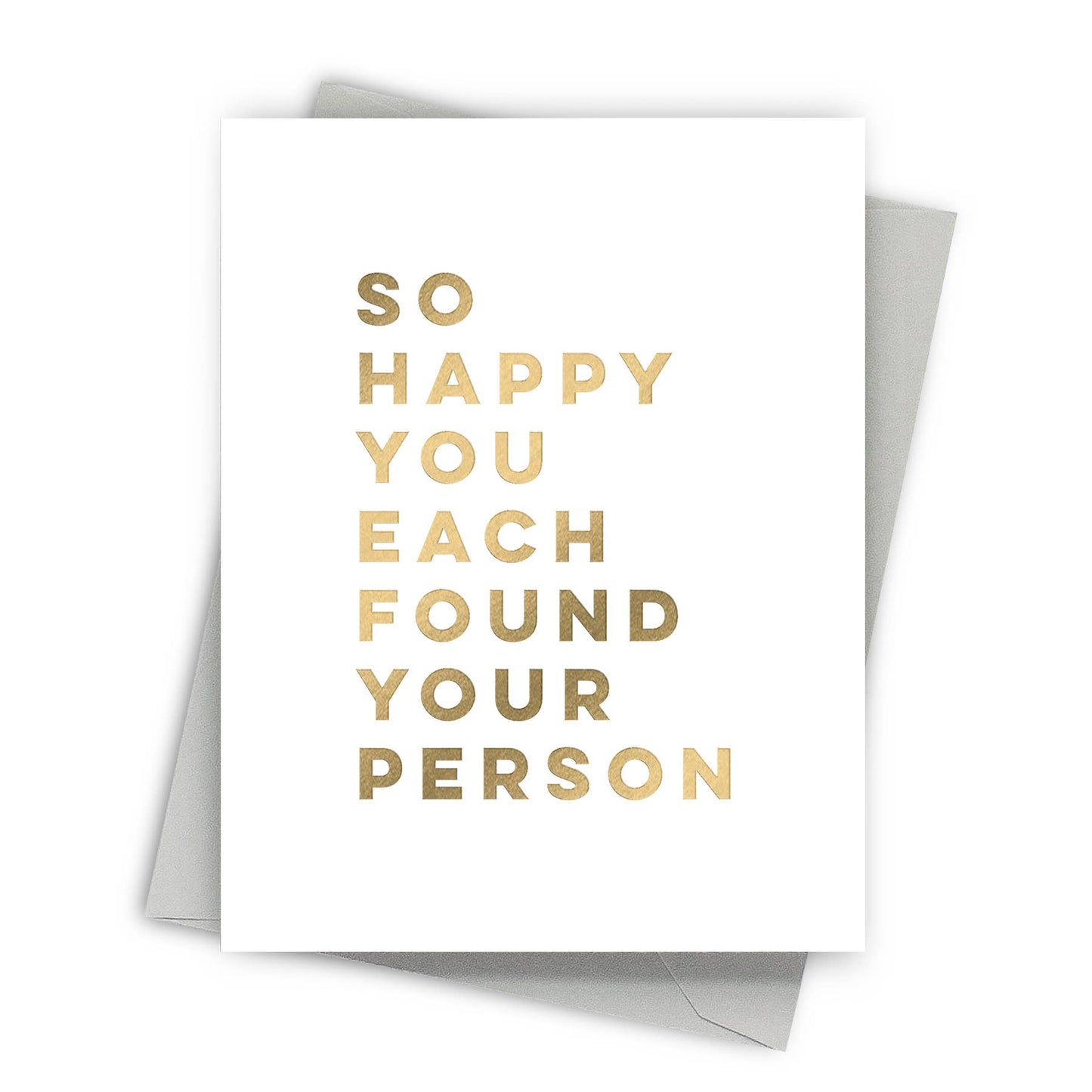 Fine Moments - Your Person - Wedding Greeting Cards