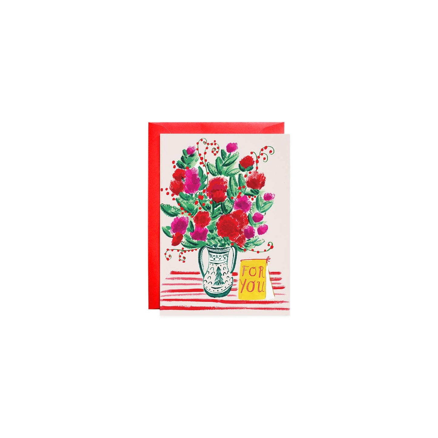 Mr. Boddington's Studio - Winter Flowers - Petite Card