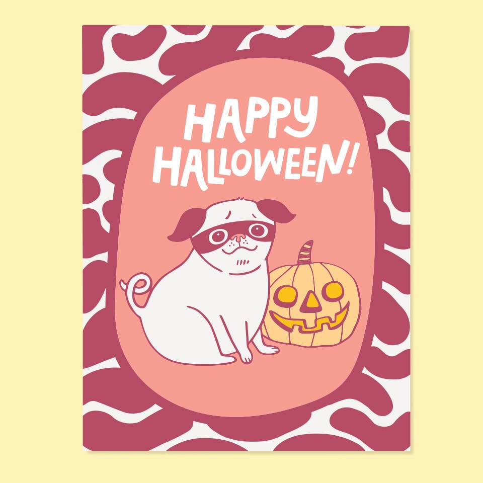 The Good Twin - Peg Pumpkin Card