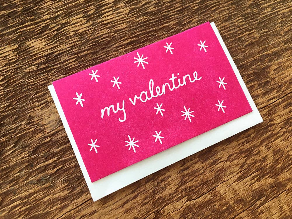 Noteworthy Paper - My Valentine Enclosure Card