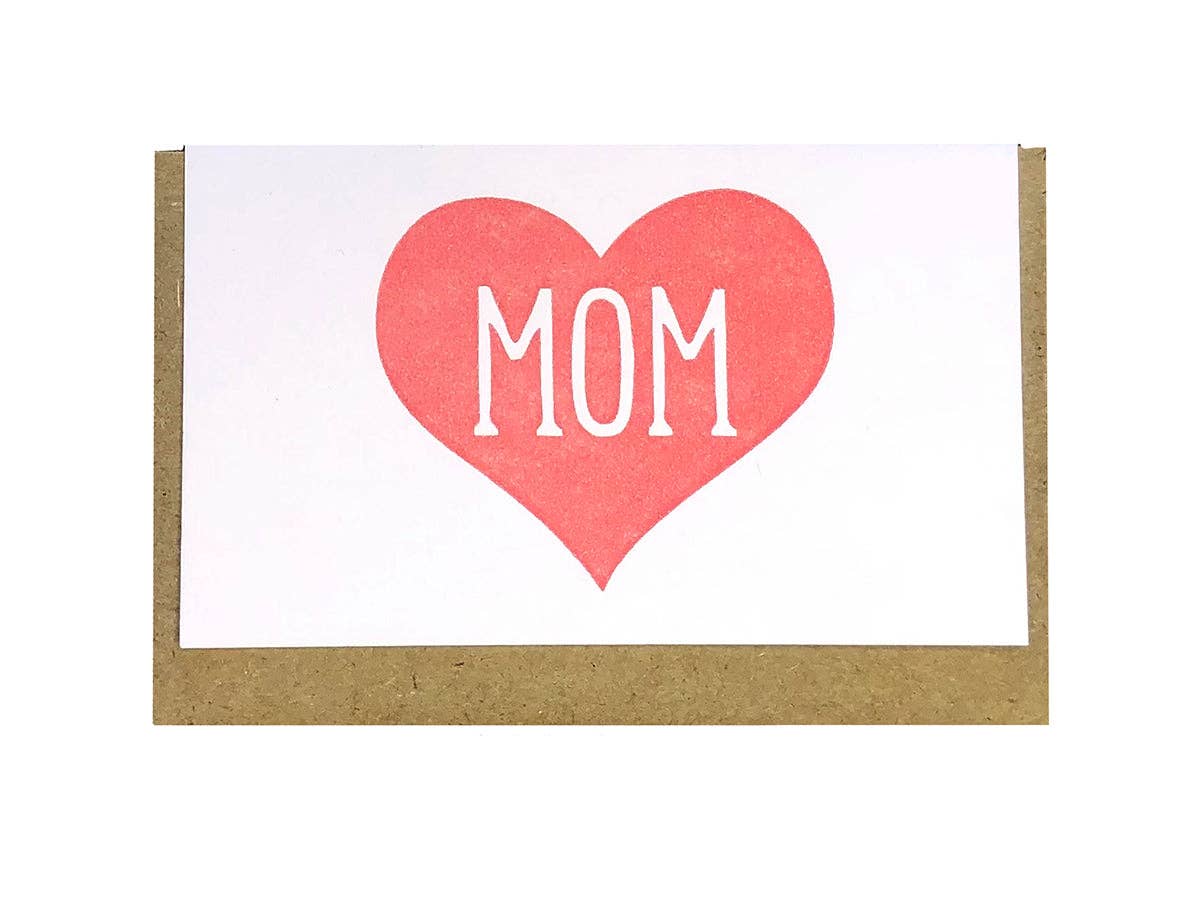 Noteworthy Paper & Press - Mom Heart Enclosure Card