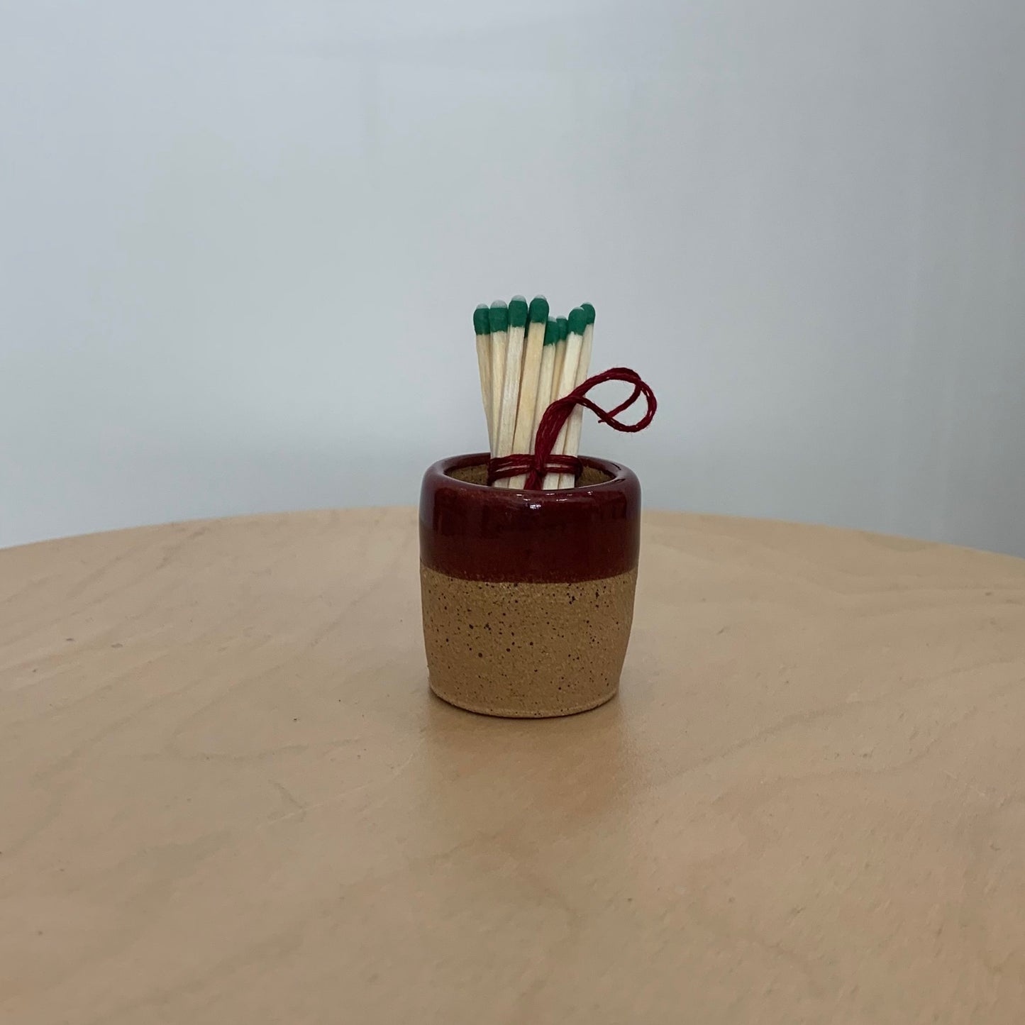 Strike Anywhere Matchstick Holder Dark red #31