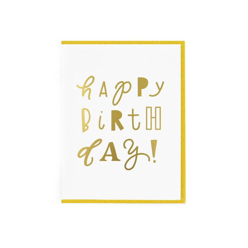 Paisley Paper Co - Happy Birthday Card