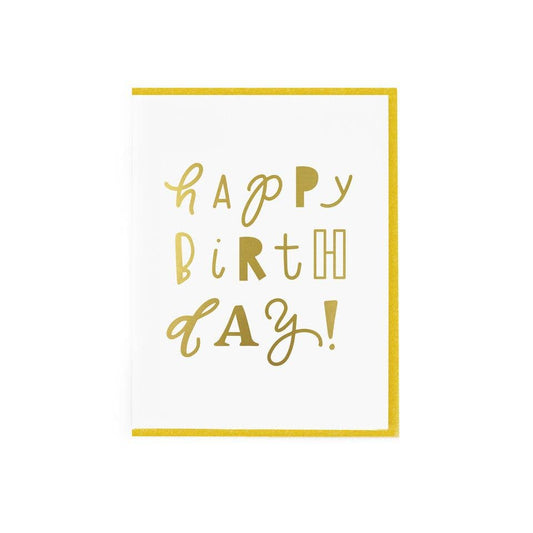Paisley Paper Co - Happy Birthday Card
