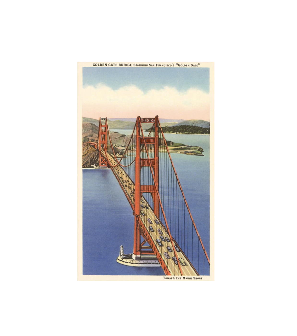 Found - Sticker: Golden Gate Bridge 1