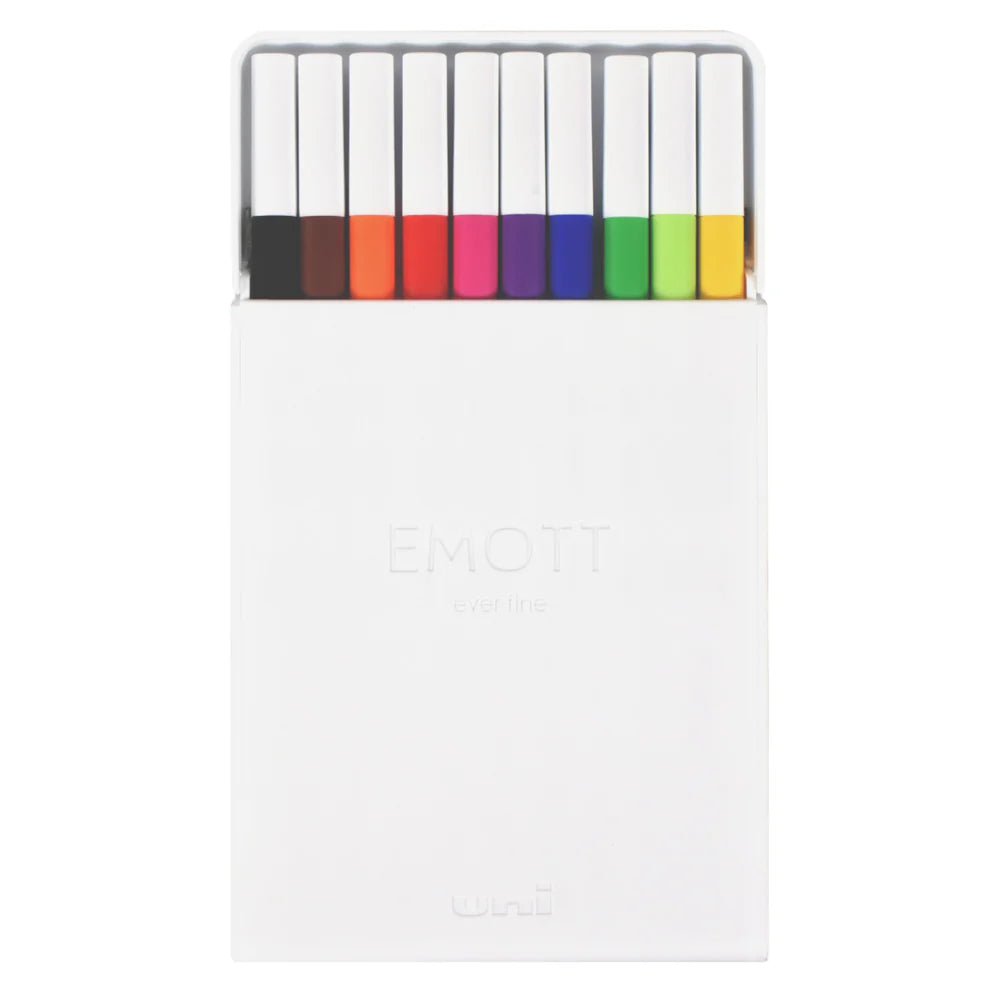 EMOTT - No 1 Emott Ever Fine Color Liner Set of 10 - Vivid