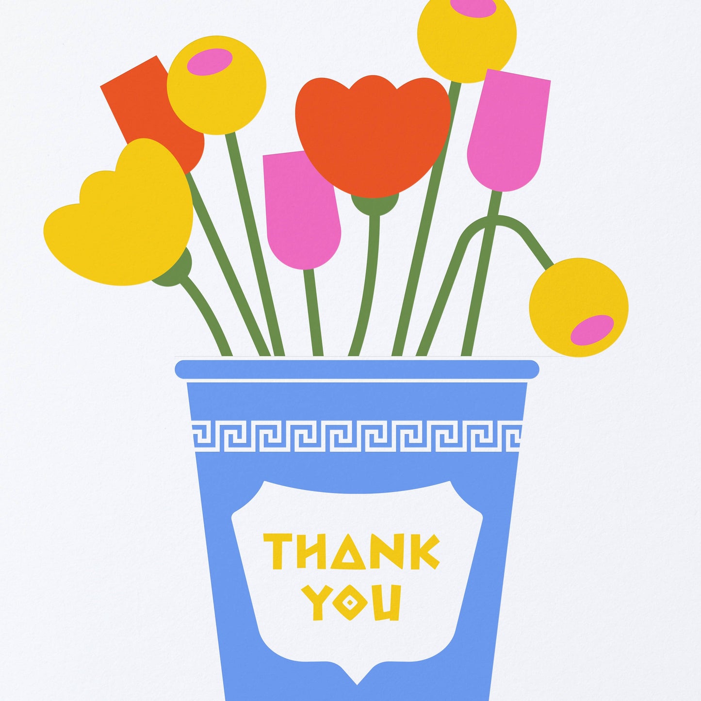 Sweet Bippy Press - Thank You Coffee Cup Greeting Card