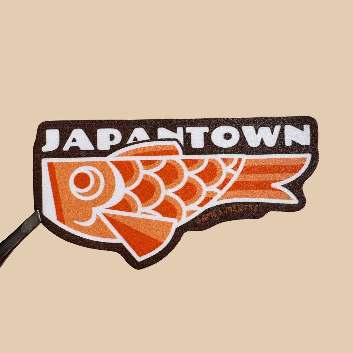 Painting With James - Japantown Koinobori Carp Kite Sticker: Default Title