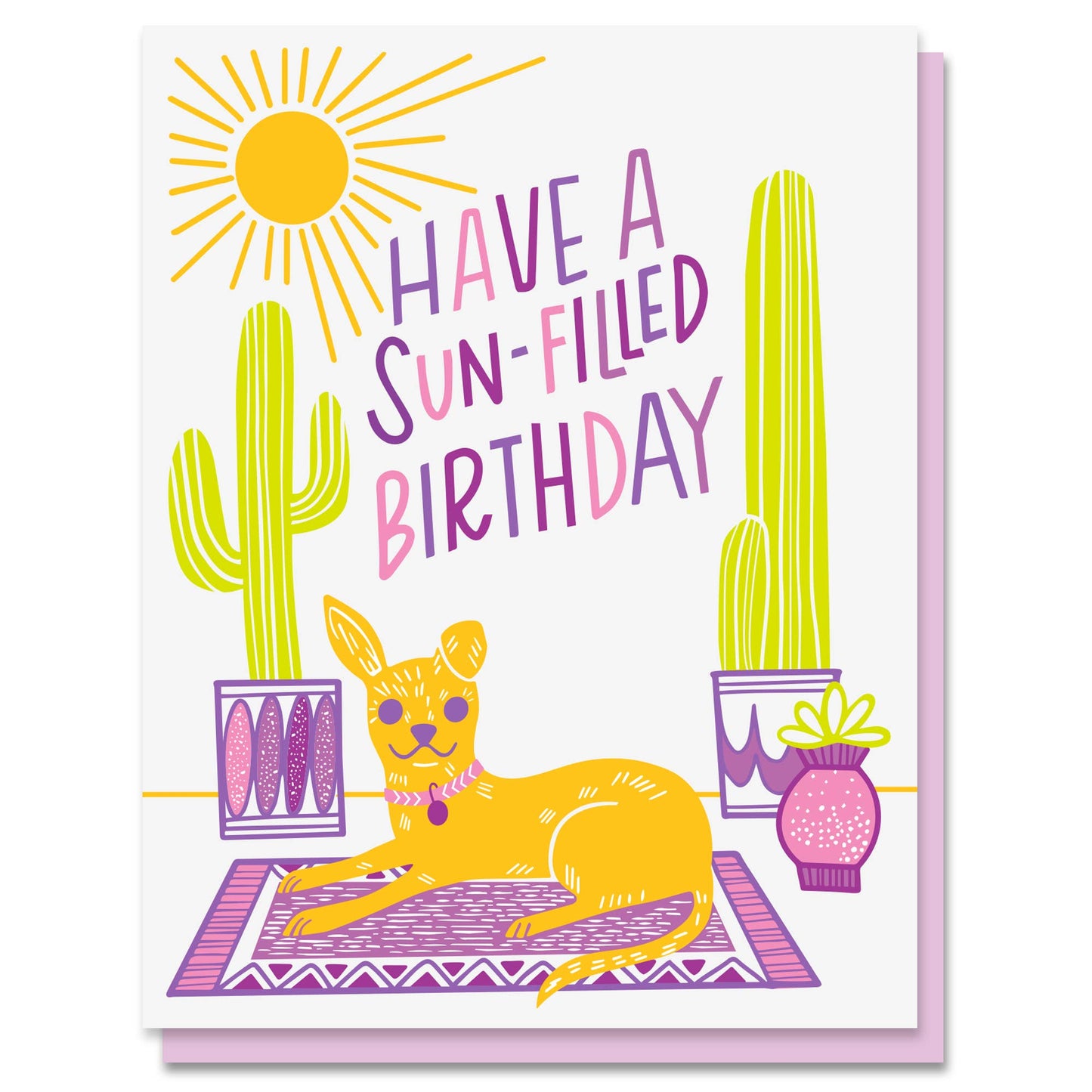 Paper Parasol Press - Sun-Filled Summer Birthday Card