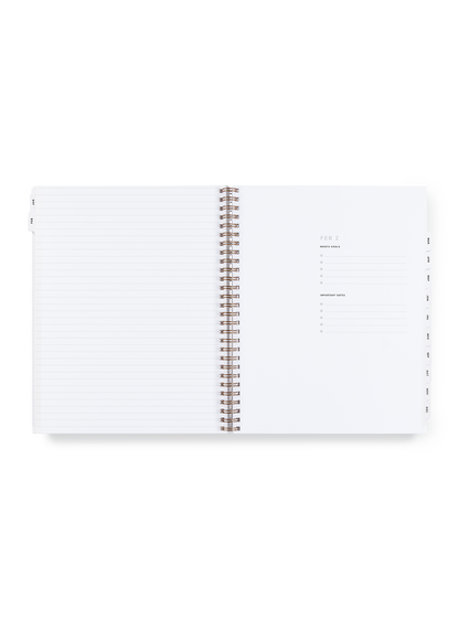 Appointed - 2026 Year Task Planner: Charcoal Gray