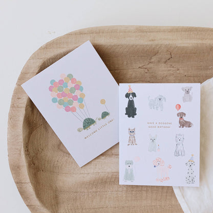 Ramona & Ruth - Welcome Baby Turtles Card
