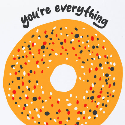 Sweet Bippy Press - Everything Bagel Card