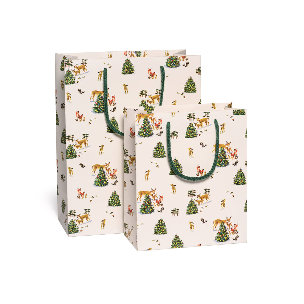Red Cap Cards - Peaceful Critters gift bags: Medium