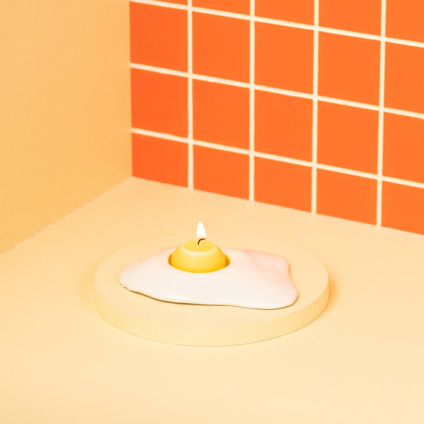 Collin Garrity - Ceramic Egg Tea Light Candle Holder