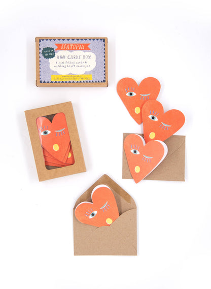 Isatopia - Heart Blink Mini Cards - box of 6
