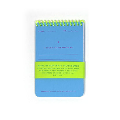 Next Chapter Studio - Risograph Reporter's Notebook: Flo Orange