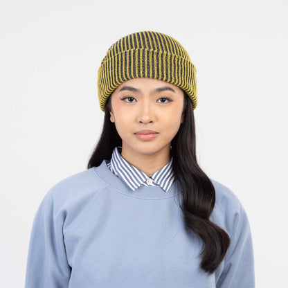 VERLOOP - Simple Rib Hat - Navy Teal
