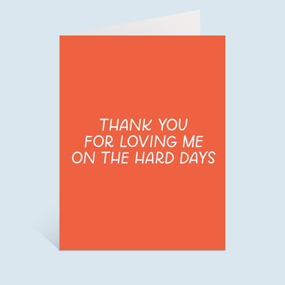 Just Follow Your Art - Loving Me On The Hard Days Card | Love + Friendship Cards