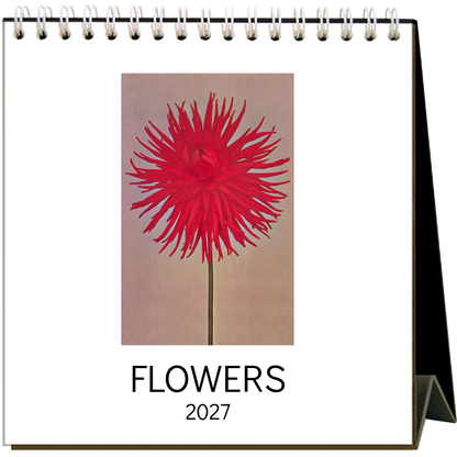 Found Image Press - Flowers 2027 Desk Calendar