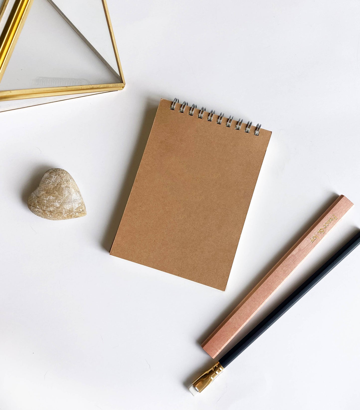 Studio Portmanteau - Medium Top Spiral Notebook: Kraft