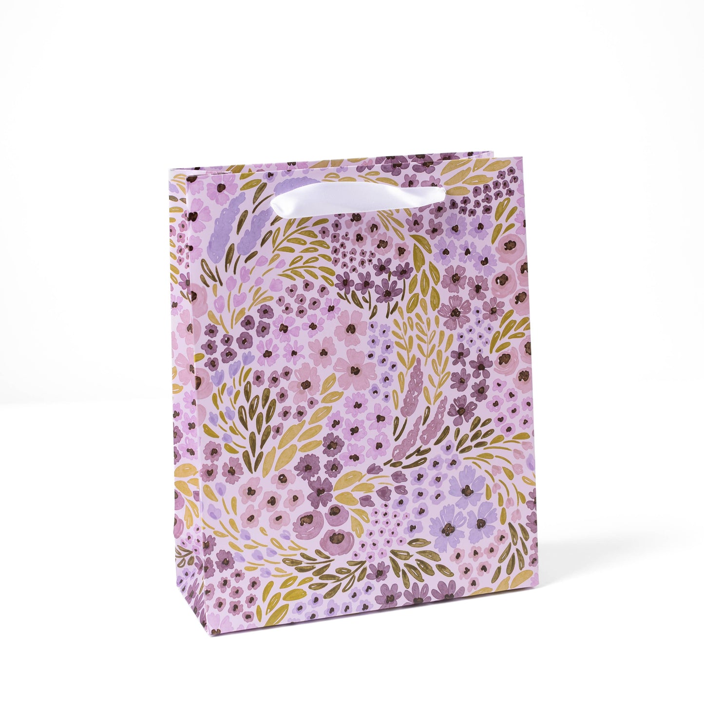 Elyse Breanne Design - Lilac Floral Gift Bag: Medium