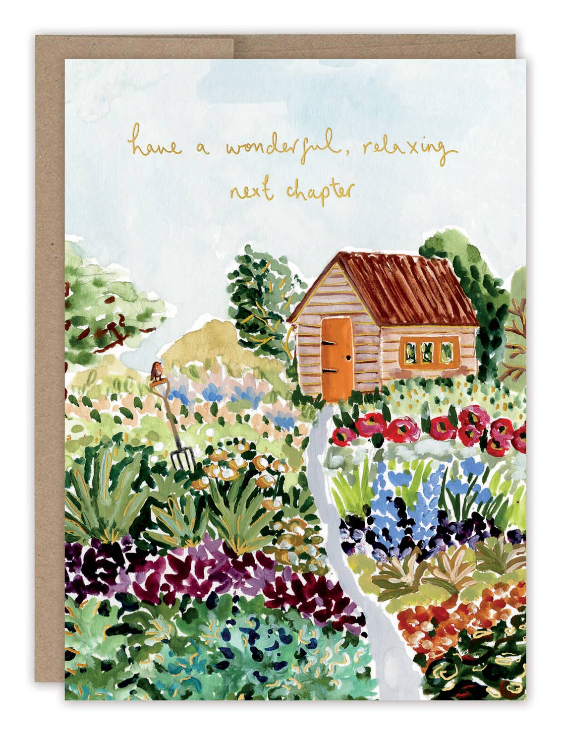 Biely & Shoaf - Garden Scene Retirement Card