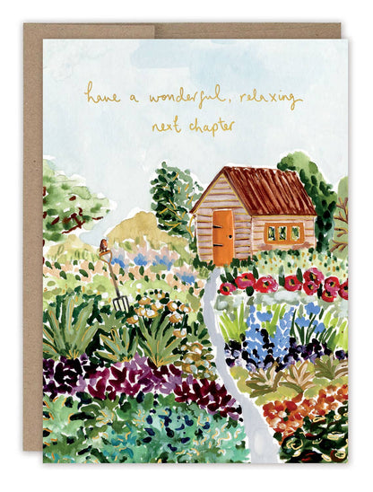 Biely & Shoaf - Garden Scene Retirement Card