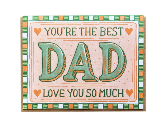 Noteworthy Paper & Press - Best Dad Card