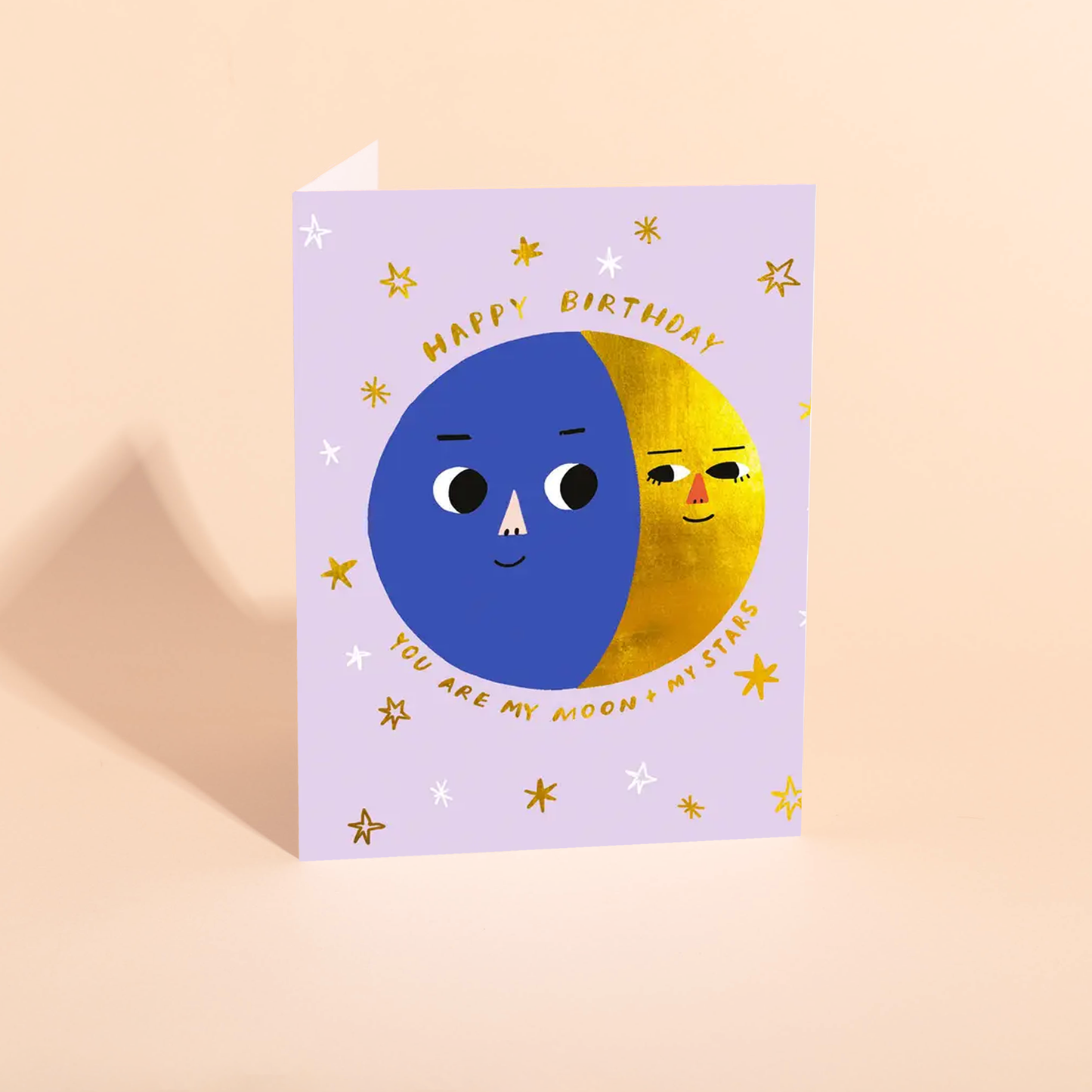 Carolyn Suzuki - MOON PHASES - Birthday Card