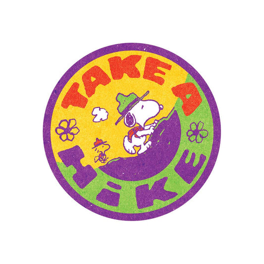 Apply Stickers - Take A Hike with Snoopy - Die-Cut Sticker