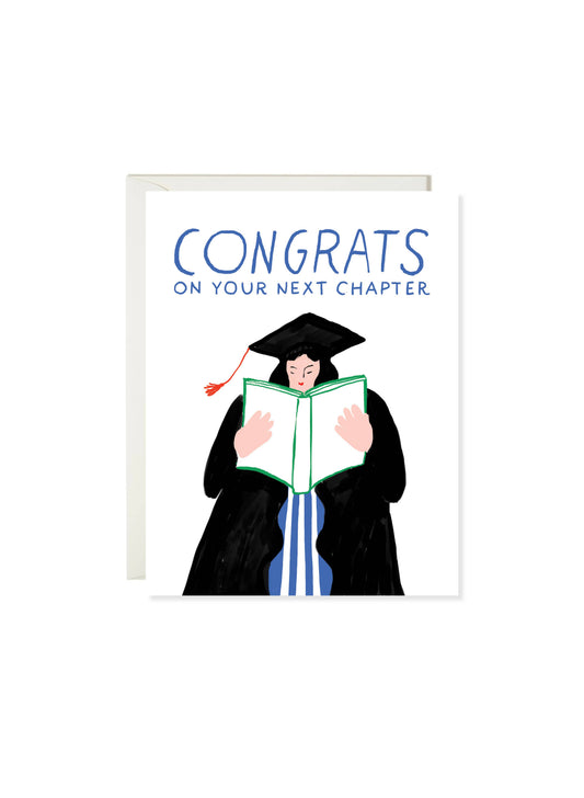 Karen Schipper - Next Chapter Grad – Graduation Card | Congrats Grad Card