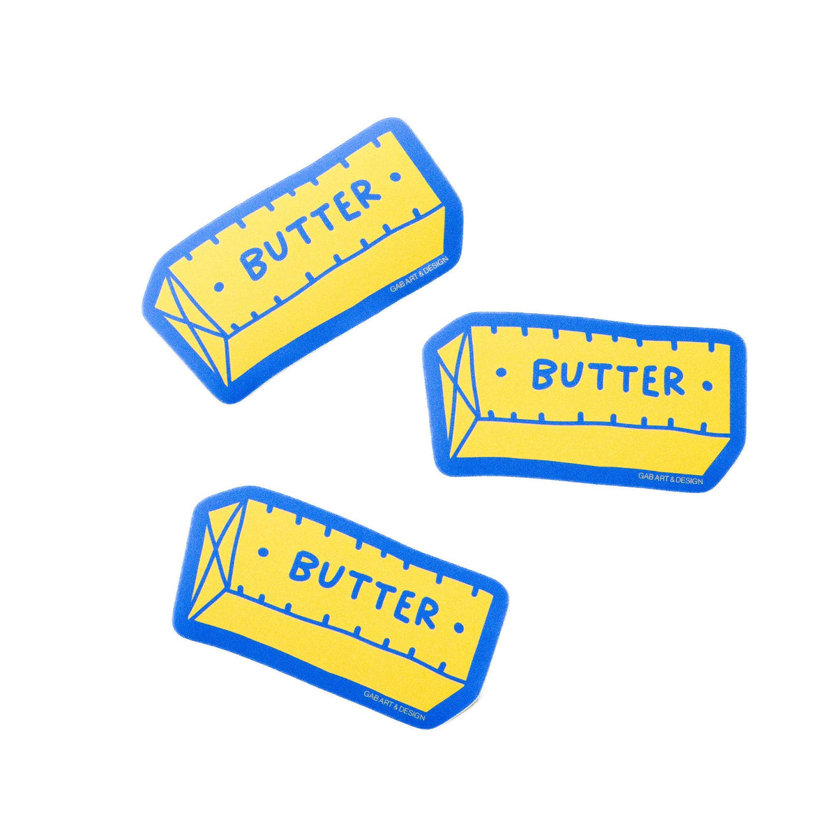 Gab Art & Design - Butter - sticker