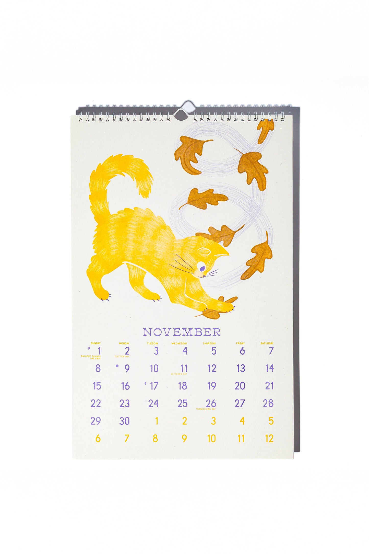 Bromstad Printing Co. - 2026 Risograph Wall Calendar - Butterfly Days