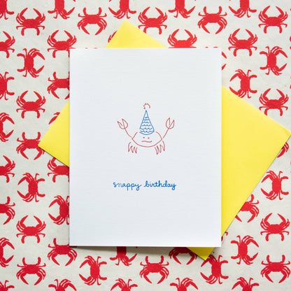 Albertine Press - Snappy Birthday Greeting Card