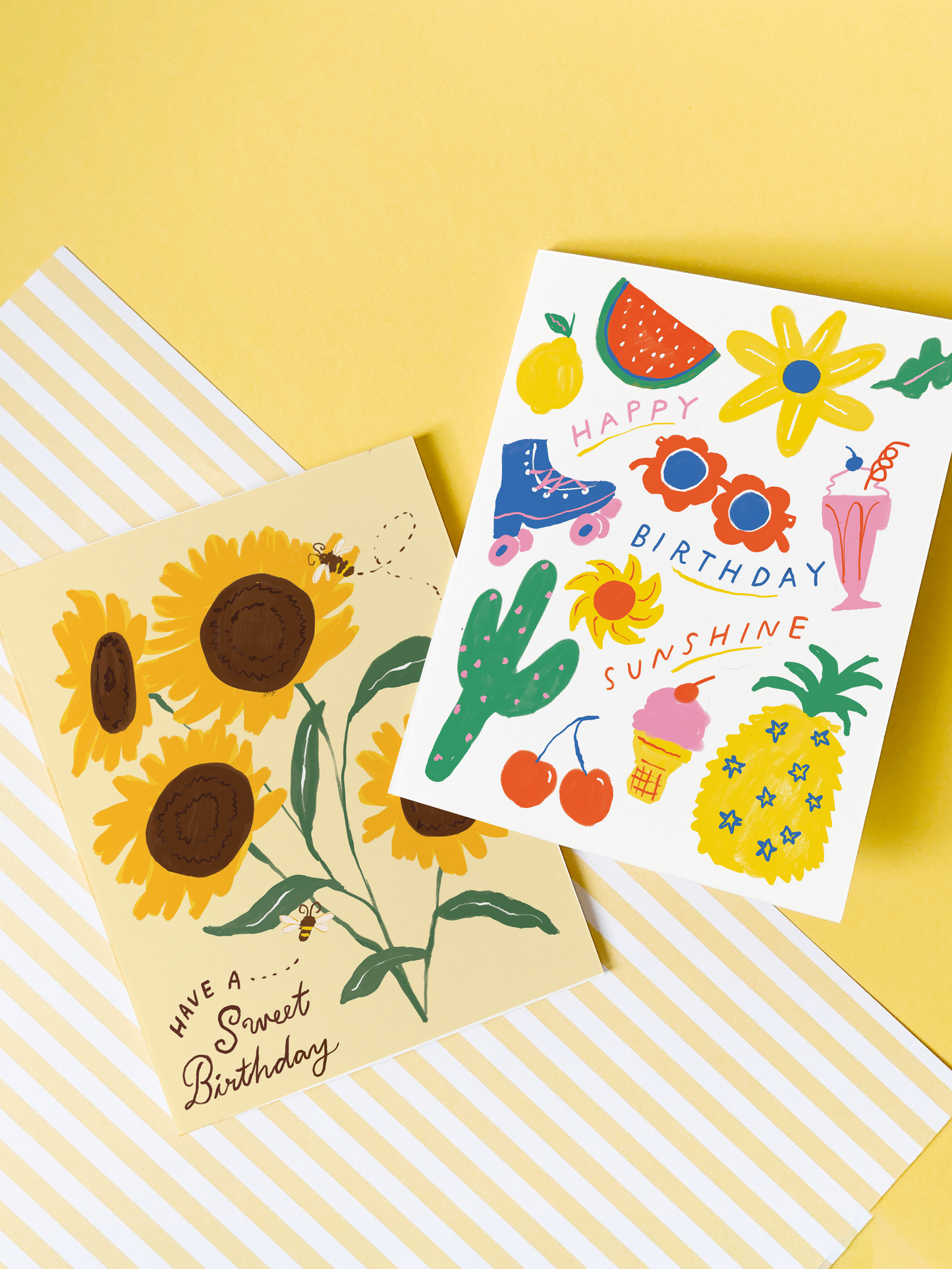 Karen Schipper - Sunflower Birthday – Floral Sunflower Birthday Card