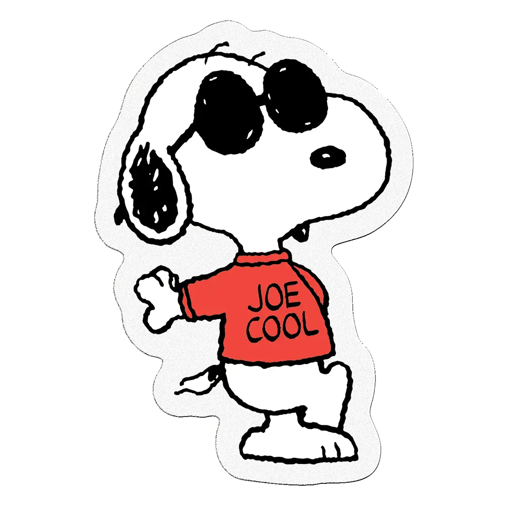 Apply Stickers - Joe Cool — Licensed Die-Cut Sticker