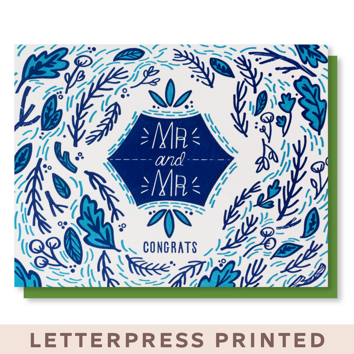 Paper Parasol Press - Mr and Mr Card