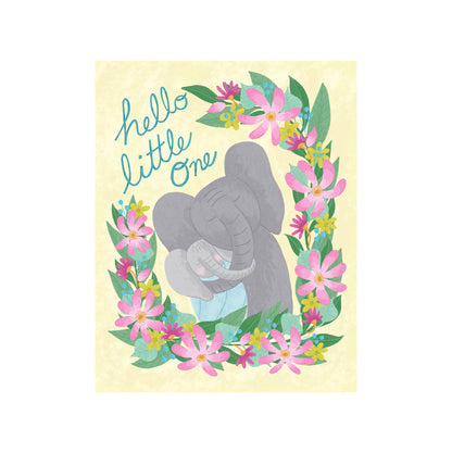 Courtney Beyer Design - New Baby Elephant Greeting Card