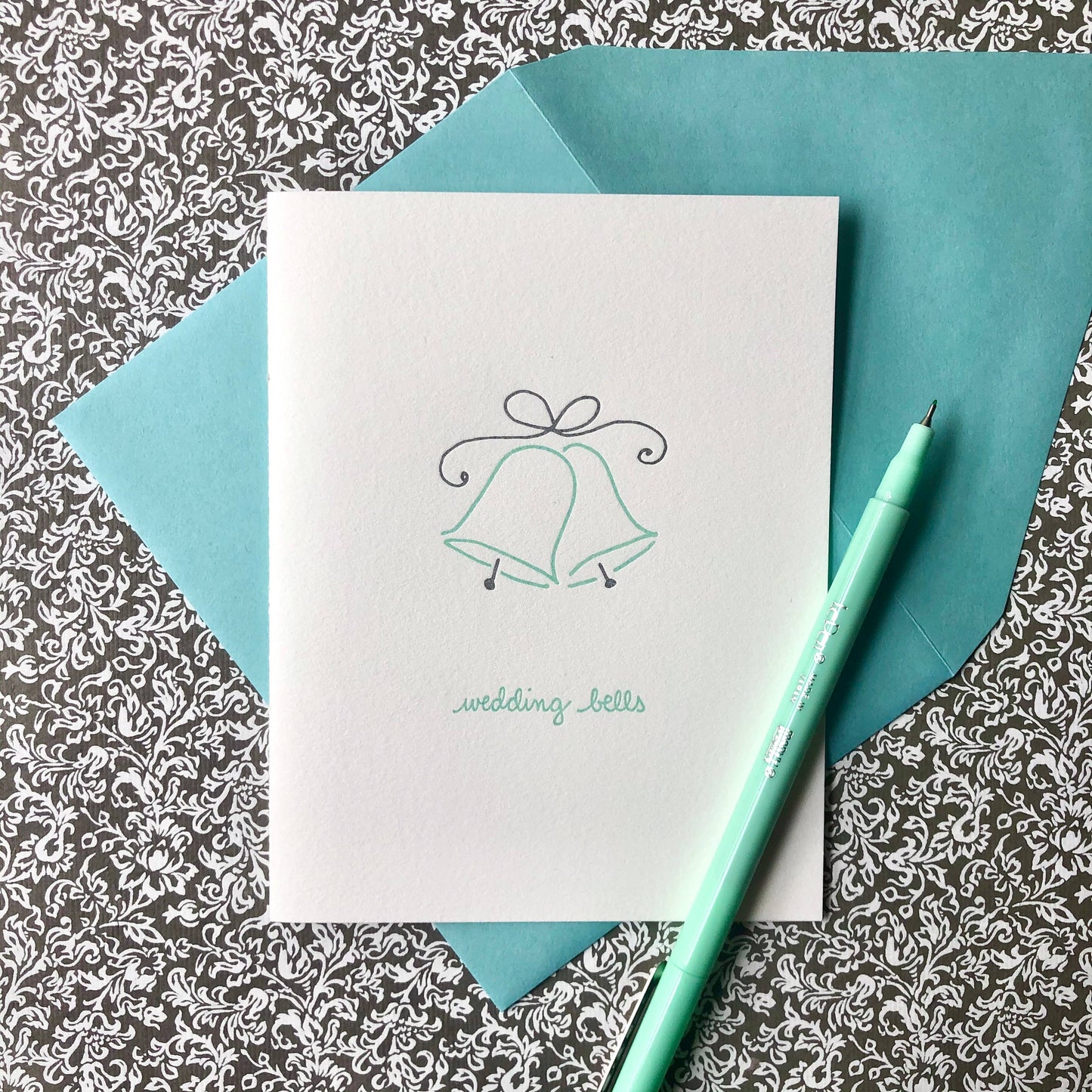Albertine Press - Wedding Bells Greeting Card