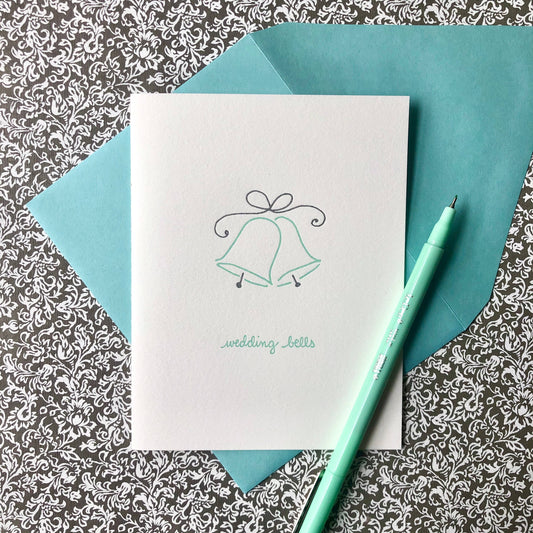 Albertine Press - Wedding Bells Greeting Card