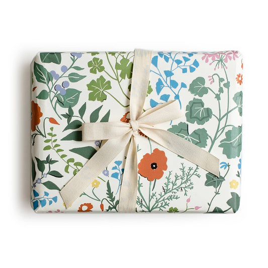 Amy Heitman - Primary Garden Gift Wrap - Roll